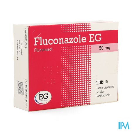 Fluconazol EG  50 Mg Caps 10