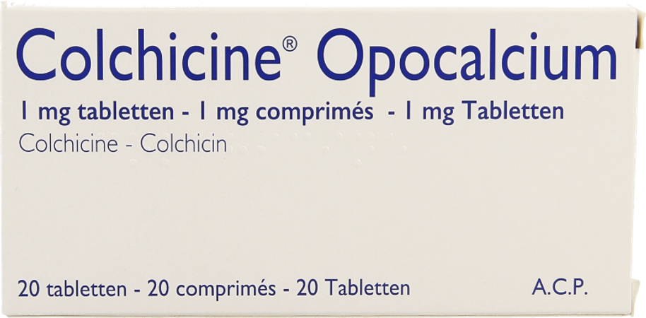 Colchicine Opocalcium Comp 20x1mg 1