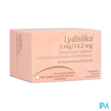 Lydisilka 3mg/14,2mg Filmomh Tabl 364