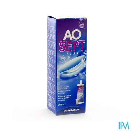 Aosept Plus Alle Lenzen 360ml