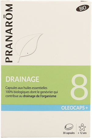 Oleocaps+ Bio 8 Drainage Caps 30 7