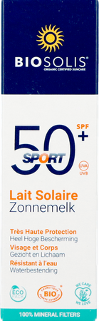 Biosolis Zonnemelk Sport Ip50+ 50ml 1