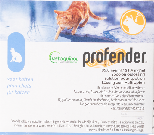 Profender Spot-on Oplossing Kat Fl 14ml