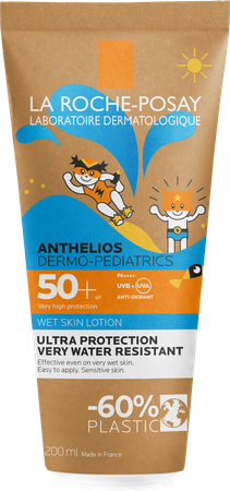 Lrp Anthelios Wetskin Dermo-ped Ip50+ecopack 200ml 1