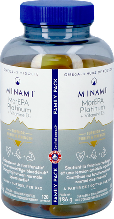 Minami Morepa Platinum Vitamine D3 Caps 120 1