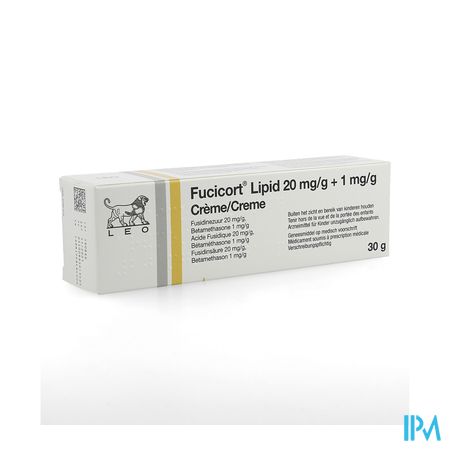 Fucicort Lipid Creme Impexeco 20mg/g+1mg/g 30g Pip