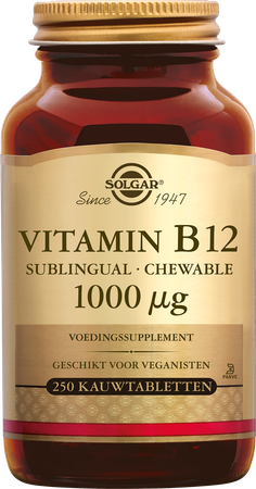 Solgar Vitamin B-12 Comp Croq 250x1000mcg 1