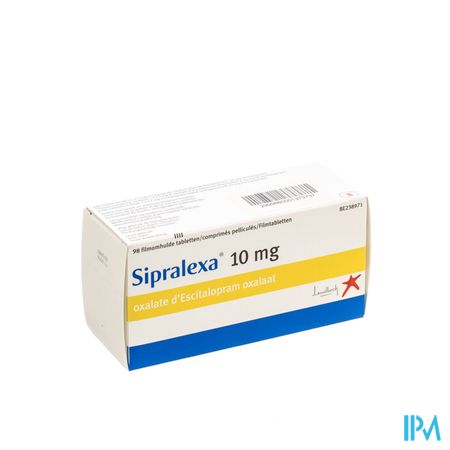 Sipralexa 10mg Tabl 98 X 10mg