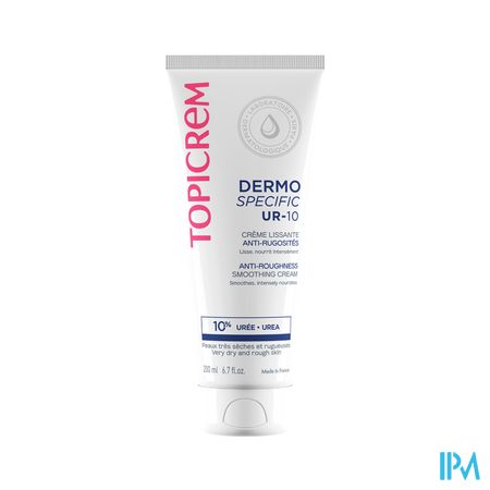 Topicrem Ur10 Creme Smoothing A/ruwheid 200ml