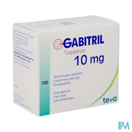 Gabitril Filmomh Tabl 100 X 10mg