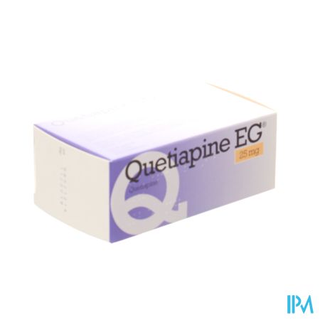 Quetiapine EG Comp Pell 100X25Mg