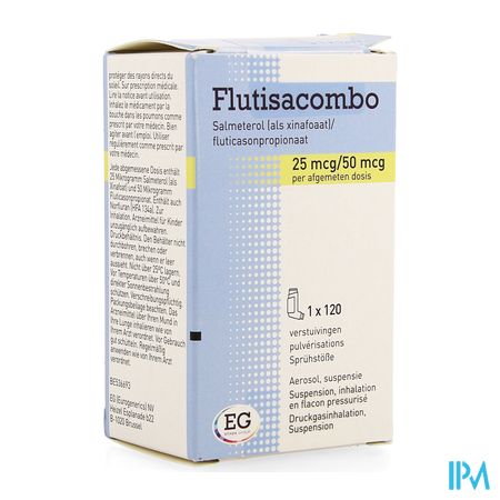 Flutisacombo 25Mcg/ 50Mcg Aerosol 120D 1