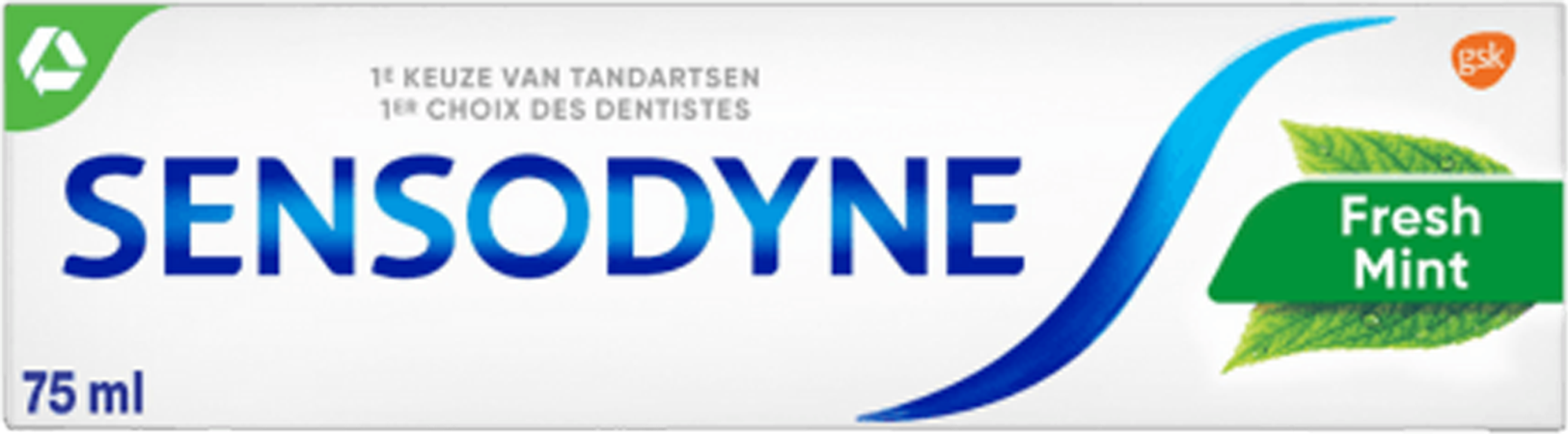 Sensodyne Fresh Mint Tandpasta 75ml Nf 3
