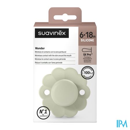 Suavinex Wonder Soother Sili.rev.6-18m Almost Aqua 1
