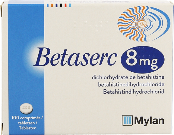Betaserc Comp 100 X 8mg 3