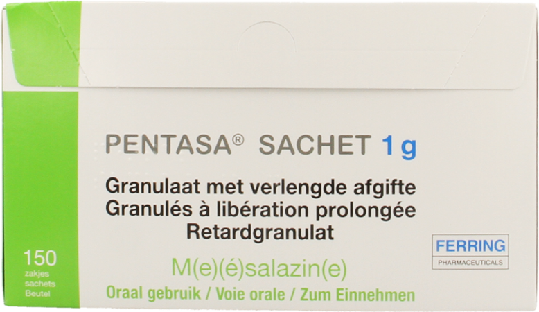 Pentasa Sach Gran 150 X 1g 4
