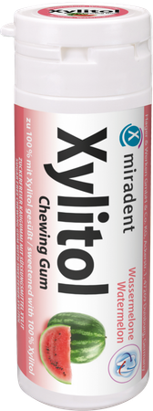 Miradent Xylitol Kauwgom Watermeloen 30 1
