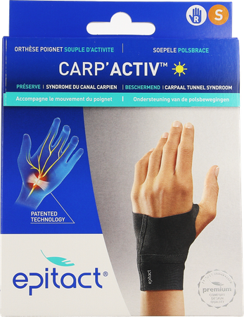 Epitact Carp'activ Polsbrace Rechts S 1