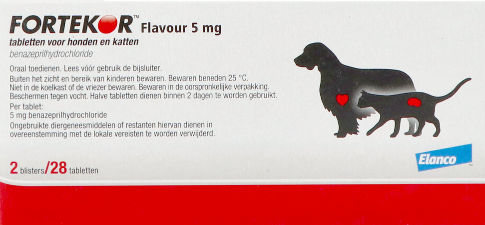 Fortekor Flavour 5mg Tabl 2x14x 5,0mg 1