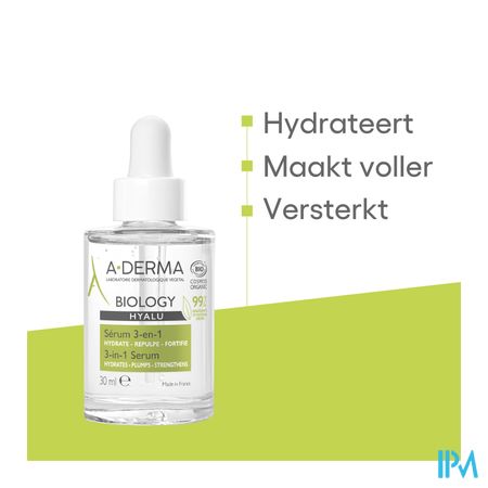 Aderma Biology Hyalu Serum 3-in-1 30ml 17