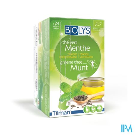 Biolys The Vert Menthe Sach 24