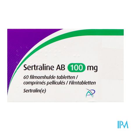 Sertraline Ab 100mg Comp Pell 60 1