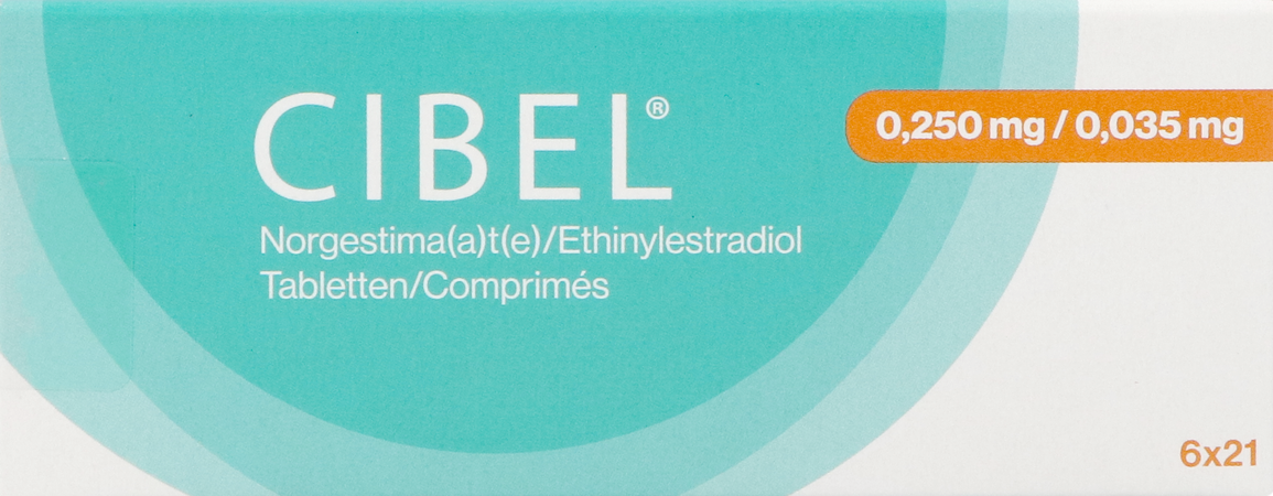Cibel 0,250mg/0,035mg Tabl 6 X 21 1