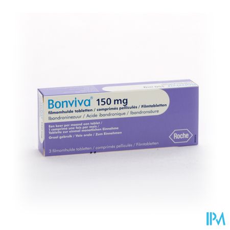 Bonviva 150mg Comp Pel 3 X 150mg 1