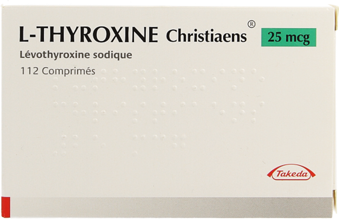 l Thyroxine Christiaens Comp 112x0,025mg 2