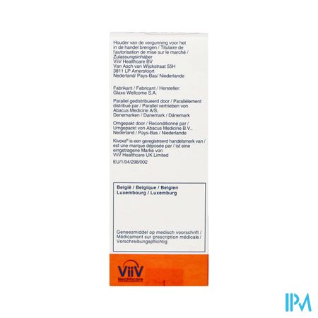 Kivexa Abacus 600mg/300mg Filmomh Tabl 30 2