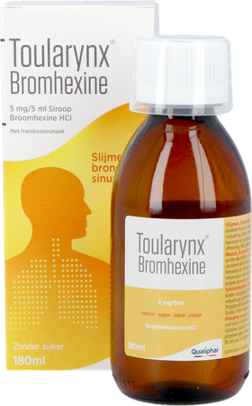 Toularynx Bromhexine 180 ml siroop 8