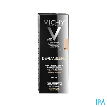 Vichy Fdt Dermablend Fluide 25 Nude 30ml