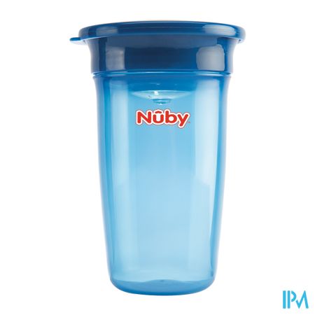 Nuby Gobelet Magique 360° 300ml Bleu 6m+