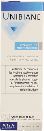 Unibiane Vitamine B12 Fl Pompe 20ml 3