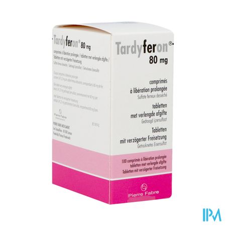 Tardyferon 80mg Filmomh Tabl 100