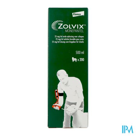 Zolvix 25mg/ml Sol Orale Pour Moutons 500ml 2