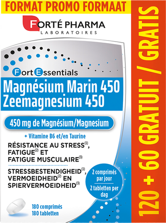 Zee Magnesium 450 Forte Pharma Tabl 180 1