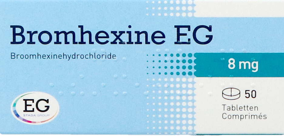 Bromhexine EG         Tabl 50 X 8Mg 2