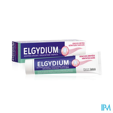 Elgydium Dentifrice Gencives Irritees 75ml