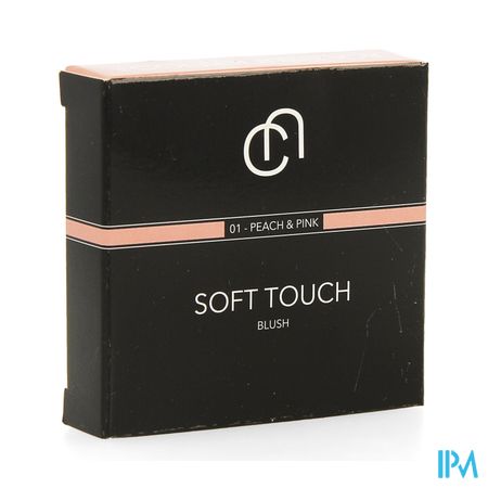 Les Couleurs De Noir Soft Touch Blush 01peach Pink