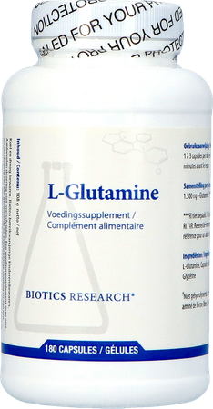 l-glutamine 500mg Biotics Caps 180 4