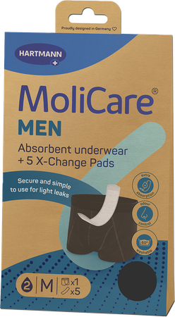 Molicare Sous-vetements Absorbants +5 Pads Men M 1