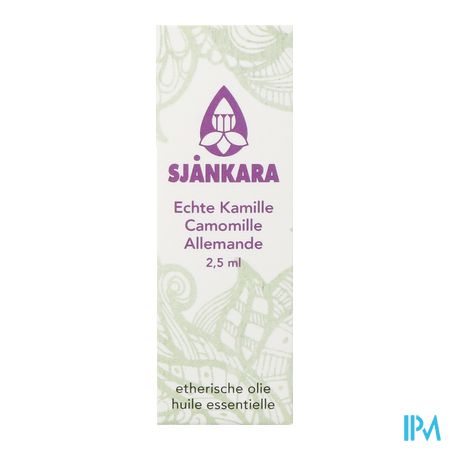 Sjankara Echte Kamille Ess. Olie Bio 2,5ml 1