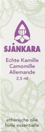 Sjankara Echte Kamille Ess. Olie Bio 2,5ml 2
