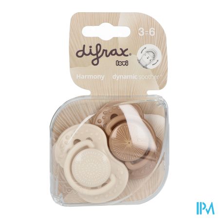 Difrax Fopspeen Dynamic Harmony 3m+ 2 1