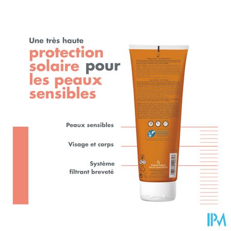 Avene Zon Spf50+ Melk Zeer Hoge Bescherm. 250ml Nf 6