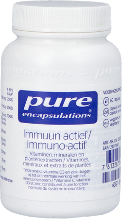 Pure Encapsulations Immuun Actief Caps 60 1