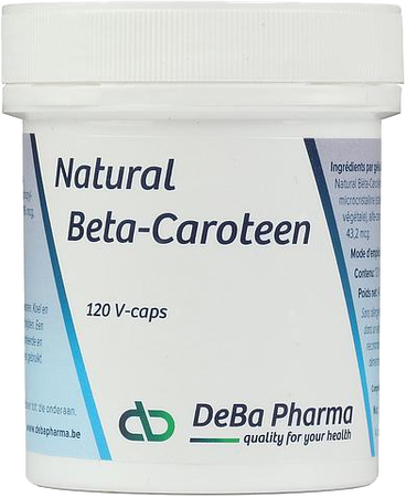 Beta Carotene Caps 120 Deba 3