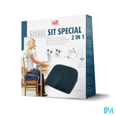 Sissel Sit Special 2in1 Wigkussen Grijs