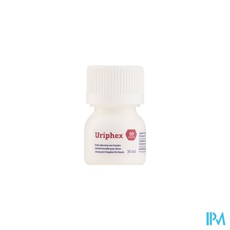 Uriphex 50mg/ml Orale Opl Honden 30ml 2